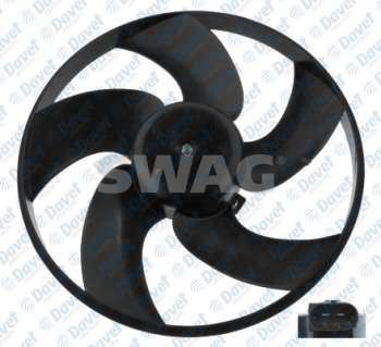 SWAG 62940638 Fan Motoru P206 1.4hdi 206 1.4 16v Et3j4 P206 Gti 2.0 16v P206+ (T3e) Plus Klimasiz 100w